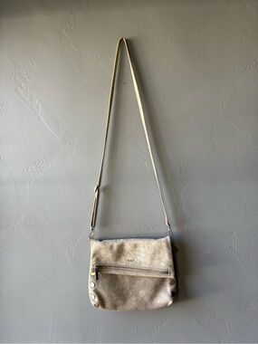 Hammitt VIP Med Gray Leather Bag